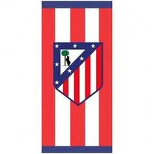 Toalla de Microfibra Atlético de Madrid Franjas 140x70 Entrega 24/48 Horas - Envío Desde España