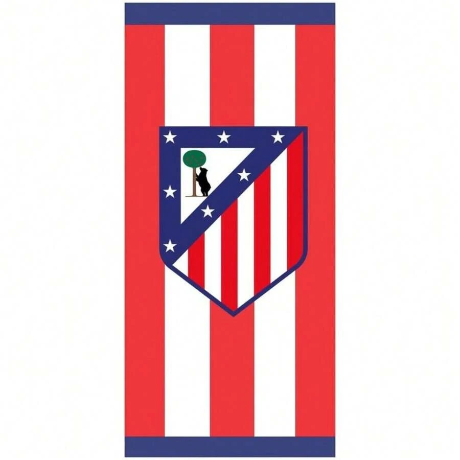 Toalla de Microfibra Atlético de Madrid Franjas 140x70 Entrega 24/48 Horas - Envío Desde España