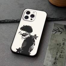 Singer R-Rauw Alejandro Phone Case Compatible With  16 15 11 13 14 Pro Max 7 8 Plus X Xr Xs Max 12mini Black Shell Cover Case, Cover Compatible With  17 Pro Case,  17 Pro Max Case,  17 Case,  16 Pro Case - z8 - Xem 4