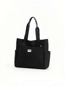 1 Stück große Kapazität Segeltuch Shopper - Diese modische Umhängetasche eignet sich für Arbeit und Lässig, kann als Strandtasche, Büchertasche, Medizintasche, Krankenschwestertasche oder Wäschetasche verwendet werden. Mit anderen Worten, es ist eine unverzichtbare praktische Tasche für jede Frau. Egal ob Sie geschäftig unterwegs sind, arbeiten oder den Alltag bewältigen, diese strapazierfähige Shopper-Tasche wird Ihr zuverlässiger Begleiter sein und ist sehr leicht zu reinigen.