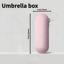 Multifunktionale Regenschirm-Aufbewahrungsbox - kompakt und praktische Reisebox, windabweisende faltbare Regenschirm-Aufbewahrungsbox geeignet für Regentage und den täglichen Arbeitsweg - strapazierfähige und modische Regenschirm-Aufbewahrungsbox kompatibel mit Regenschirmen, Brillen, Kosmetika, kleinen Werkzeugen und anderen Aufbewahrungs- und Organisationsmöglichkeiten
