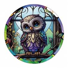 1pc 5.7inch Wolf Sign, Acrylic Painted Window Decoration Pendant, Acrylic Wolf Sign, Window Decor, Room Decor, Garden Porch Kitchen Wall Door Hanging Ornament, Halloween Autumn Gift For Mom Woman Aunt Sister Friends Animal Lovers