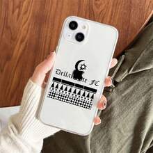 Funda de teléfono con diseño artístico de Dellafuente FC, compatible con modelos 15, 14, 13, 12, 11 Pro Max, Mini, 7, 8, Plus, SE, X, XS, XR, así como modelos Galaxy S17, S17 Pro y S17 Pro Max. Funda transparente de silicona. - -11 - Ver 9