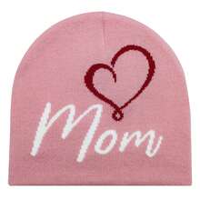 Warme gestrickte Beanie Mütze, weich & elastisch nahtlose Schädelkappe, geeignet als Geschenk für Eltern im Herbst/Winter, Accessoires für Herren Winterbekleidung