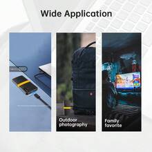 Kodak Disco Sólido Externo Portátil Kodak SSD de 1TB con conector Tipo-C USB3.1, también disponible en 512GB y 256GB, para escritorio/portátil/smartphone