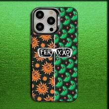 Funda de teléfono Singer F-Feid Ferxxo SIXDO para 17, 16, 15, 14, 13, 12, 11, Mini, Pro, Max, cubierta negra de silicona mate gris - z6 - Ver 6