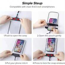 Bags Universal Waterproof Cover Waterproof For Smartphones Transparent Protection Diving Beach Rain Pool - 彩色 - 查看 6