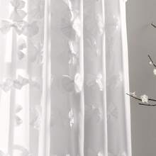 Decor Cortina Riley color marfil, 213 x 132 cm - Blanco - Ver 4