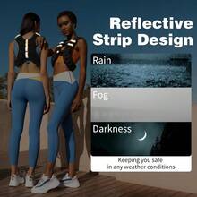 Weighted Vest For Women And Men 10lb/12lb/16lb Weight Vest Women Man Gth Training Weight Vests With Reflective Stripe Exercise Equipment For Running Training Workout Jogging Walking