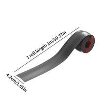 Recessed Floor Mounted Anti-Slip Invisible Soft Slot Liner, Suitable For Floor Decoration And Open Cable Trunking Edging Scenarios