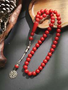 1pc 45 Beads Prayer Beads, Arabic Rosary Prayer Beads, Acrylic Rosary Prayer Beads - Multicolor - View 8