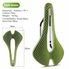 WEST BIKING Hive自行车座垫 - 公路车减震透气骑行座垫 | 镂空减压3D气流坐垫舒适座垫 - 彩色 - 查看 15