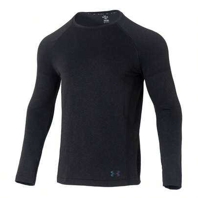 Under Armour Herren UA Vanish Elite Seamless Cr-BLK Bequemes Outdoor-Sport Kurzarm T-Shirt für den Alltag 6004882-005