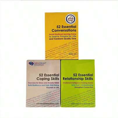 52 Stress-Relief Cards, Basic Skill Cards, Suitable For Family Gatherings, Perfect For Christmas, Thanksgiving, Valentine's Day, And Game Nights. Great For Dinners, Parties, And Special Occasions. Romantic Gift Ideas | Fun Design | Durable Card Material. Romantic Gifts For Couples, Couple Date Games, Couple Games, Couple Card Games, Card Games That Are Both Fun And Entertaining.