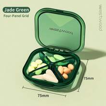 westwood Portable 3-Meal Pill Organizer, 7-Day Mini Pill Case With Reminder