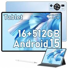 UXD A5 Android 15 Tablet 10.1" IPS, 16GB+512GB(Expandable To 1TB), 4G LTE/ WiFi, Octa-Core, 6000mAh, With Keyboard, Mouse, Stylus, Case & More