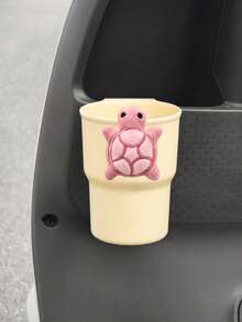 Car Cup Holder Storage Large Capacity Car Trash Can Front/Rear Organizer Box, Cup Holder Storage Bin For Car Interior