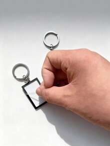 Funny Mini Writable Message Board Keychain, Suitable As A Small Gift, Humorous And Warm Keyring Christmas Bag Charms Car Teacher Friend Sister Gift Ideas