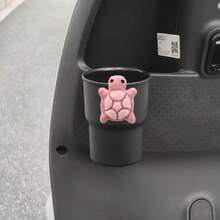 Car Cup Holder Storage Large Capacity Car Trash Can Front/Rear Organizer Box, Cup Holder Storage Bin For Car Interior