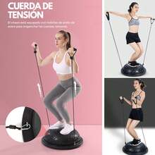 Vicyol S&D Balón de Entrenamiento de Equilibrio.Pelota Antideslizante para Fitness, Yoga, Pilates. - Negro - Ver 5