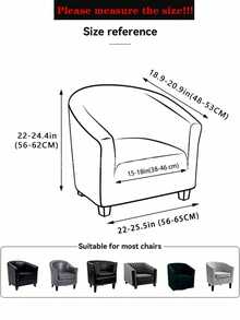 1件装 玉米纹格纹 简约现代风格防滑沙发套 四季防水弹力沙发套 全弹力保护套 简约休闲 防尘防猫脚 家居用品 通用沙发套 - 藏蓝色 - 查看 3