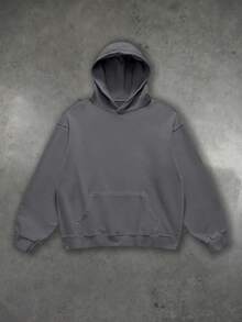 Child Of God,Y2K Men's Patterns Hoodie Winter Tops Costumes Sweatshirts Men's Romwe Knitted Accessories Concert Costumes  Graphic Tees Fall Tops Halloween Clothes Shirts Romwe Jersey Accessories Concert Outfit - 灰色 - 查看 2