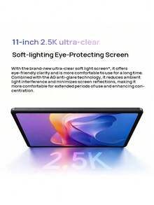 Xiaomi REDMI Pad 2 平板電腦，11吋2.5k高畫質螢幕，90Hz刷新率，MTK Helio G100 Ultra處理器 2.2GHz，杜比全景聲四揚聲器，9000mAh大容量電池 - 青色 - 查看 5