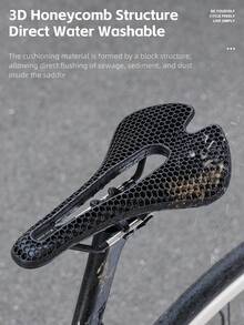 WEST BIKING Hive自行车座垫 - 公路车减震透气骑行座垫 | 镂空减压3D气流坐垫舒适座垫 - 彩色 - 查看 10