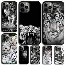 Custodia per telefono con motivo a tigre bianca compatibile con 17 Air, 16, 15, 14, SE 2020, 11, 12, 13 Pro Max Plus, custodia compatibile con 17, 17 Pro, 17 Pro Max