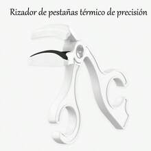 Rizador de Pestaas con Calefaccin Elctrico, Enchinador de Pestaas de Doble Uso Fro/Calor, Eyelash curler, Sin Bordes, Calentamiento Rpido con Calor de 65 C y para Todas las Pestaas - Blanco - Ver 2