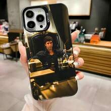 Étui de téléphone S-Scarfaces Tony M-Montana compatible avec 16, 15, 14, 13, 12, 11, Pro, Max, Plus, Mini, XS, SE. Coque de protection antichute en matière noire mate compatible avec les modèles 17, 17 Pro et 17 Pro Max - Z4 - Voir 8