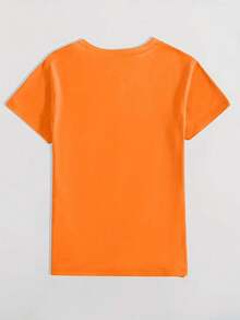 Women T-Shirts - Orange - View 2