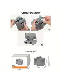 2-In-1 Drone Controller Protector & SunHood - Adjustable Guard For Mini 3/4 Pro, Air 3, Mavic 3 Pro RC-N2/1 Accessories