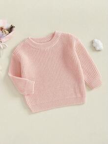 Newborn Baby Sweaters - Pink - View 5