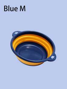 1 pièce Cuvette de lavage pliable portable, rangement pratique, évier pliant rond économise de l'espace, cuvette de lavage pliable en plastique polyvalente et portable pour la vaisselle, le camping, les voyages, la lessive, cuvette pliante pour la rentrée scolaire