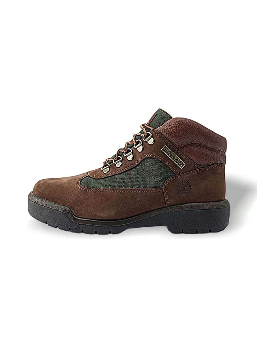 Giày đi bộ đường dài Timberland Field Boot F/L chống thấm nước cho nam, chất liệu da chống trượt, bền, đệm lót màu nâu A18A6 - màu nâu - Xem 1