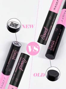 MAGEFY 1pc Double-Ended Eye Lash Glue,Black Side Make Lashes Thick And Curly&White Side Make Lashes Set In Shape,Naturally Invisible After Drying,Stick Firmly For Everyday Use For Eyelashes, Travel Essentials Lash Glue,Eye Lash Glue - Black - View 4