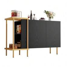 Buffets & Sideboards - Black + Particle Board - View 9