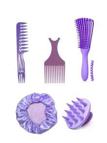Kit Crespas e Cacheadas 5 unidades - Sortido - Visão 2