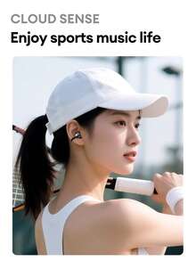 Lenovo LE302 New Bluetooth Earphones, Clip-On Open-Ear Surround Sound Stereo, High-Quality Audio, Low Latency, Music & Gaming, Directional Audio, ENC Noise Cancellation, Clear Calls, Wireless Earphones Compatible With Smartphones & Computers - 米色 - 查看 8