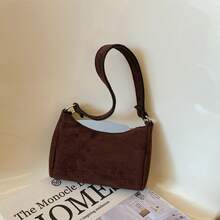 1pc Fashionable Solid Color Zipper Closure Mini Coin Purse For Girls - A - View 16