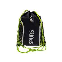 Tottenham Hotspur FC Spurs Flash Drawstring Bag (Navy/Green/White) - 100% Mixed - (BS3236) - Blue - View 1