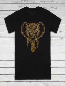 Women T-Shirts - 黑色 - 查看 1