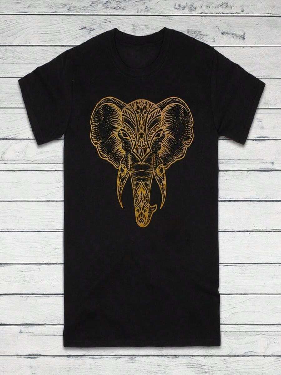 Women T-Shirts - 黑色 - 查看 1