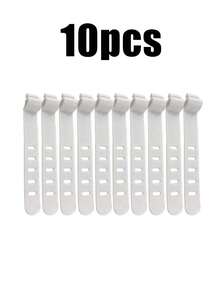 6pcs Reusable Silicone Cable Ties, Suitable For Headphones, Phone Chargers, Mice, Audio Devices, Computers, Etc. For Home, Office, Kitchen, School (Random 6 Colors) - Multicolor - View 21