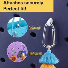 Key Holder, Accessories Bogg Bags X Large, Insert Charm Carabiner Keychain Beach Bag - 白色 - 查看 5
