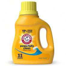 Liquid Laundry Detergent Soap, Clean Burst Fresh, 33 Fl Oz, 33 Loads