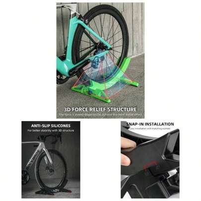 Floor Parking Rack Stand All 26 - 80mm Wide Tires Road Bike And Mountain Bike Indoor And Outdoor Repair Bike Rack Stand Storage And Garage