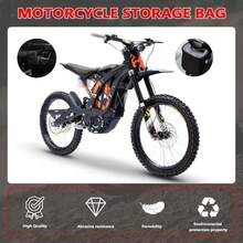 Bag For Dirt Bike Handlebars Tail Rear Seat And Saddle Compatible With Surron Sur Ron Light Bee X S X L1E And Segway X260 X160 Electric Bikes And Pit Bikes.