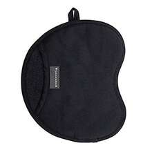 SAV0075  And Snug Mitts Set 2 Cotton Silicone Black